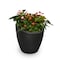 Mayne Modesto 20in Round Planter - Black 8879-B - alternate 3
